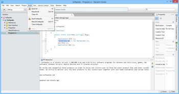 Xamarin Studio screenshot 7