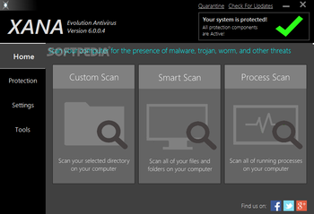 XANA Evolution Antivirus screenshot