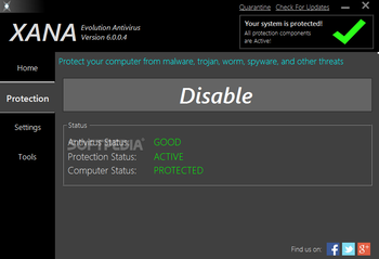 XANA Evolution Antivirus screenshot 2