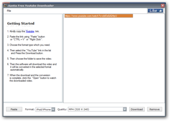 Xantia Free Youtube Downloader screenshot 2