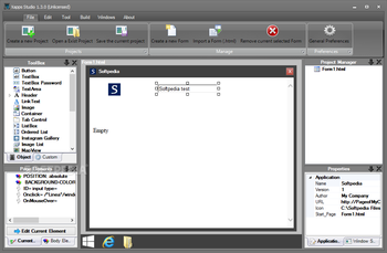 Xapps Studio (formerly Xapps Desktop) screenshot 3