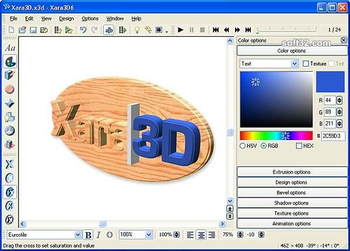 Xara 3D screenshot 2