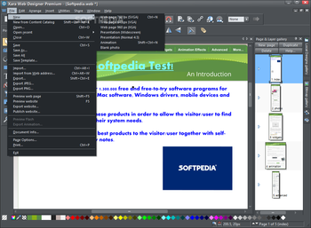 Xara Web Designer Premium screenshot 3