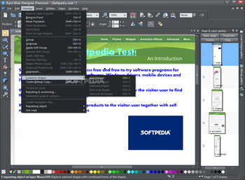 Xara Web Designer Premium screenshot 5