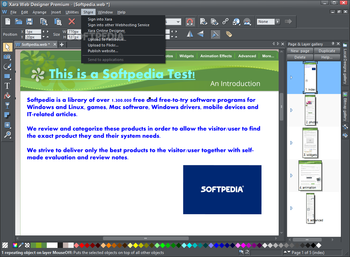 Xara Web Designer Premium screenshot 8