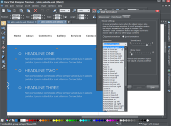 Xara Web Designer Premium screenshot 3