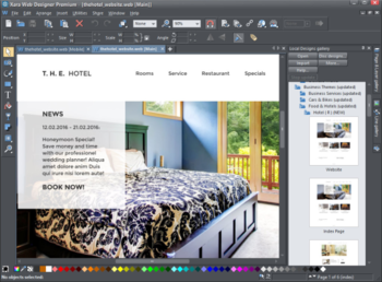 Xara Web Designer Premium screenshot 4