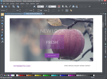 Xara Web Designer Premium screenshot 5