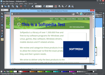 Xara Web Designer screenshot 13