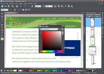 Xara Web Designer screenshot 14