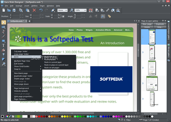 Xara Web Designer screenshot 2