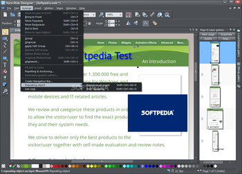 Xara Web Designer screenshot 5