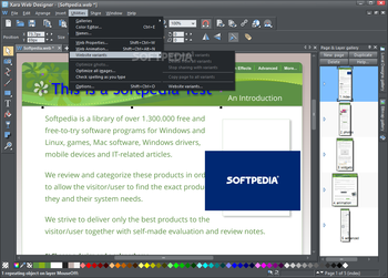 Xara Web Designer screenshot 7