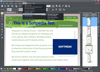 Xara Web Designer screenshot 8