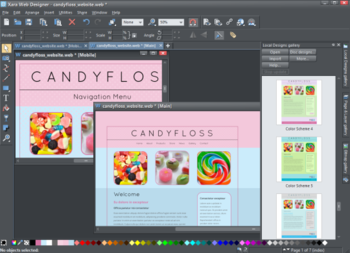 Xara Web Designer screenshot 2