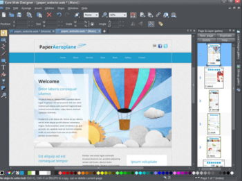 Xara Web Designer screenshot 4