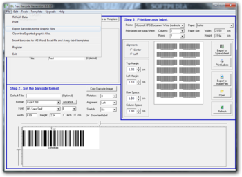 XBL Barcode Generator screenshot 2
