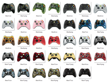 Xbox Controllers Icon Pack screenshot
