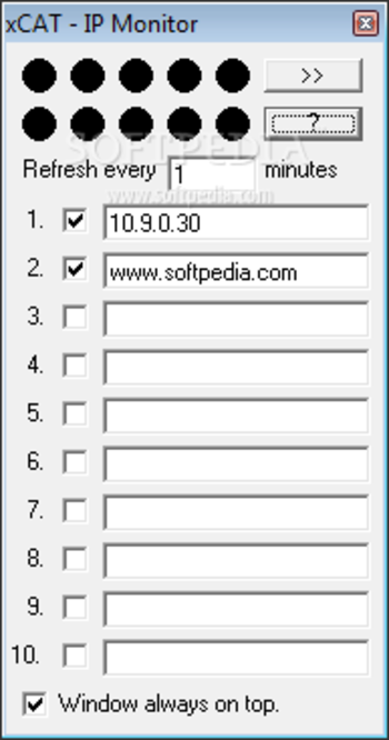 xCAT - IP Monitor screenshot