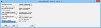 xCAT - Keyboard Network Leds screenshot