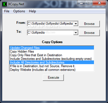 XCopy.Net screenshot