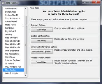 XdN Tweaker screenshot 20