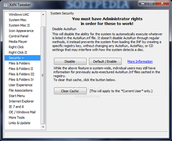 XdN Tweaker screenshot 9