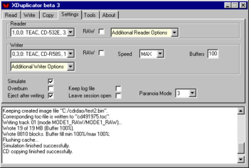 XDuplicator screenshot