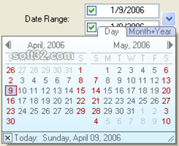 XE Date Control screenshot