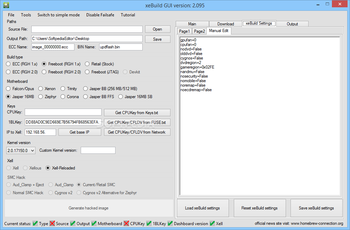 XeBuild GUI screenshot 5
