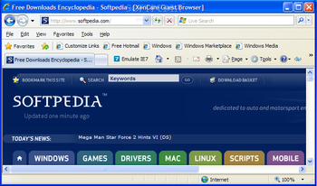 XenCare Guest Browser screenshot