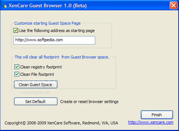 XenCare Guest Browser screenshot 2