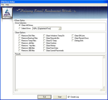XFileClean screenshot