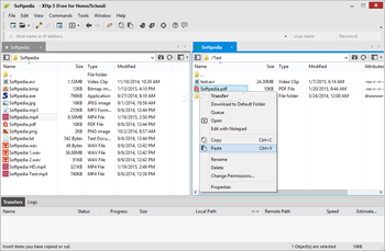 Xftp Free screenshot