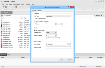 Xftp screenshot 3