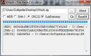 XHash screenshot