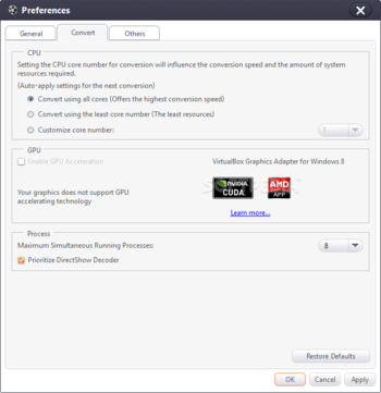 Xilisoft 3GP Video Converter screenshot 7