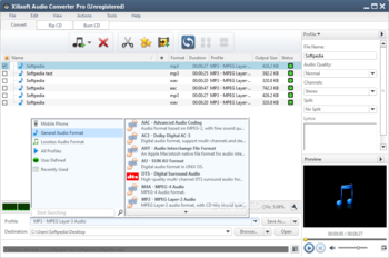 Xilisoft Audio Converter Pro screenshot 10