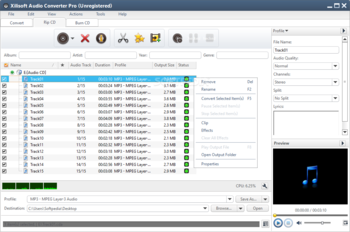 Xilisoft Audio Converter Pro screenshot 2