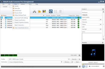 Xilisoft Audio Converter Pro screenshot 5