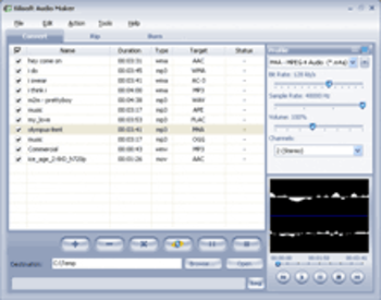 Xilisoft Audio Maker screenshot 3