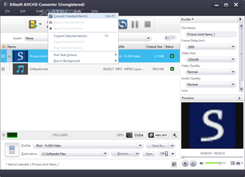 Xilisoft AVCHD Converter screenshot 6