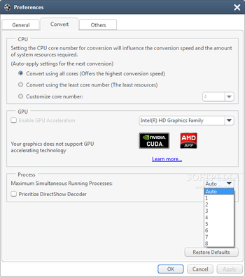 Xilisoft AVI MPEG Converter screenshot 8