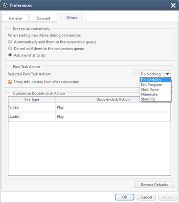 Xilisoft AVI MPEG Converter screenshot 9