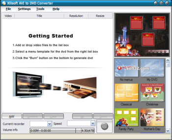 Xilisoft AVI to DVD Converter screenshot 3