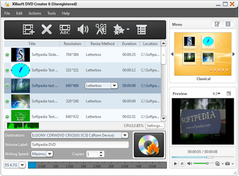 Xilisoft Blu-ray to DVD Converter screenshot 3