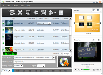 Xilisoft Blu-ray to DVD Suite screenshot 4