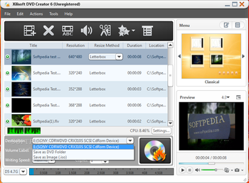 Xilisoft Blu-ray to DVD Suite screenshot 5