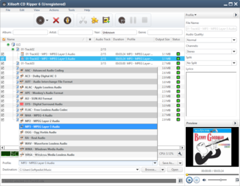 Xilisoft CD Ripper screenshot 13