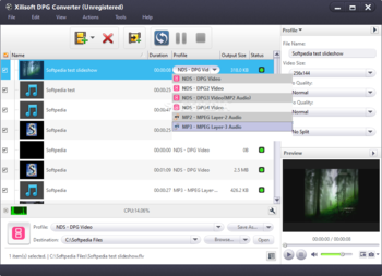 Xilisoft DPG Converter screenshot 2
